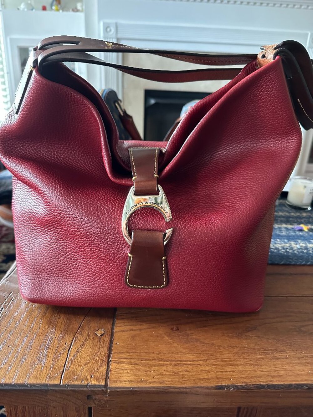 Dooney and Bourke red shoulder bag